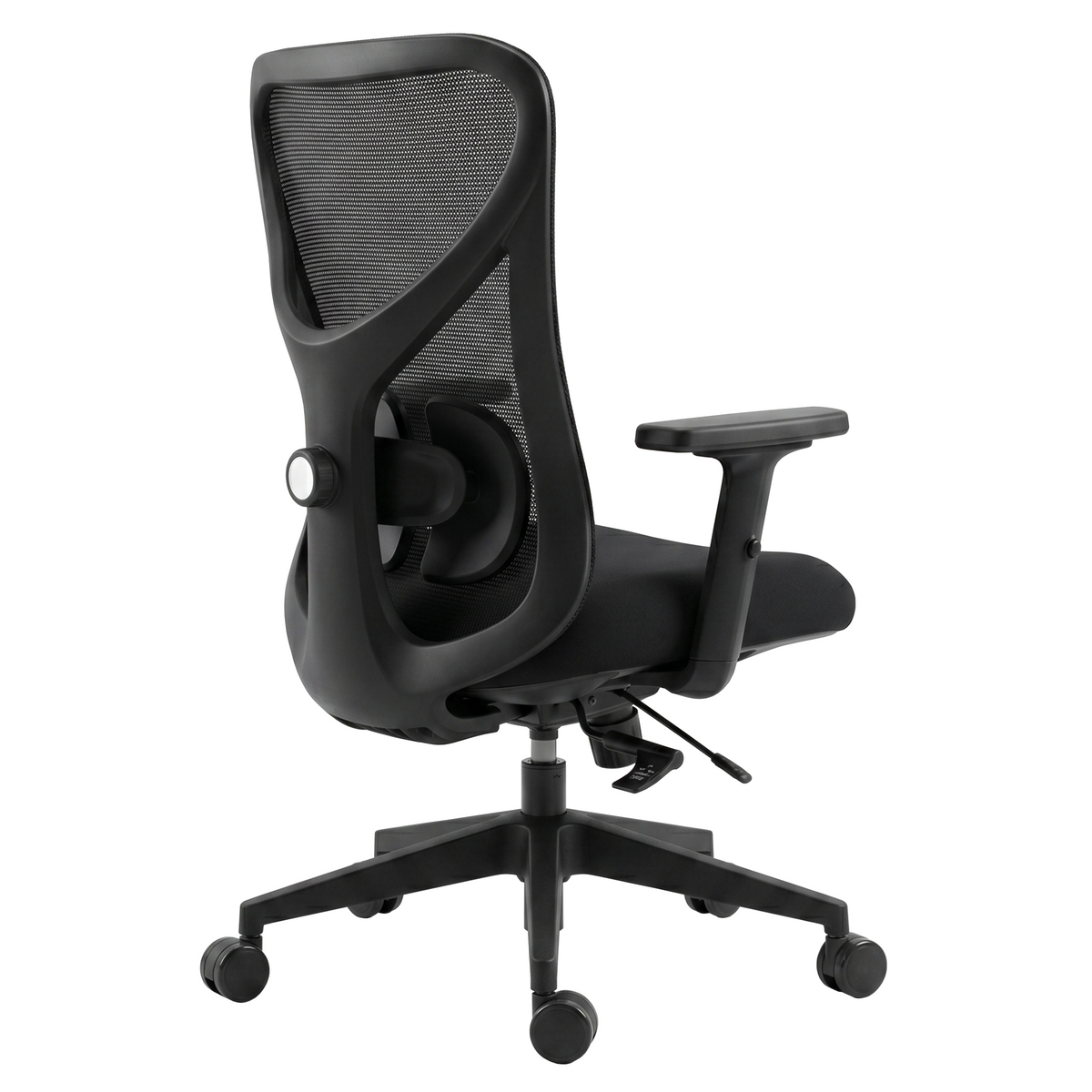 Angel Mesh Fabric Office Chair Steel Frame - Swivel, Tilt and Adjustable Height