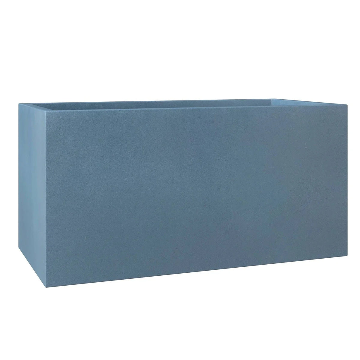 Bloom Mid-Century Modern Rectangular Fiberstone and MGO Clay Planter for Indoor and Outdoor - Elax Furniture