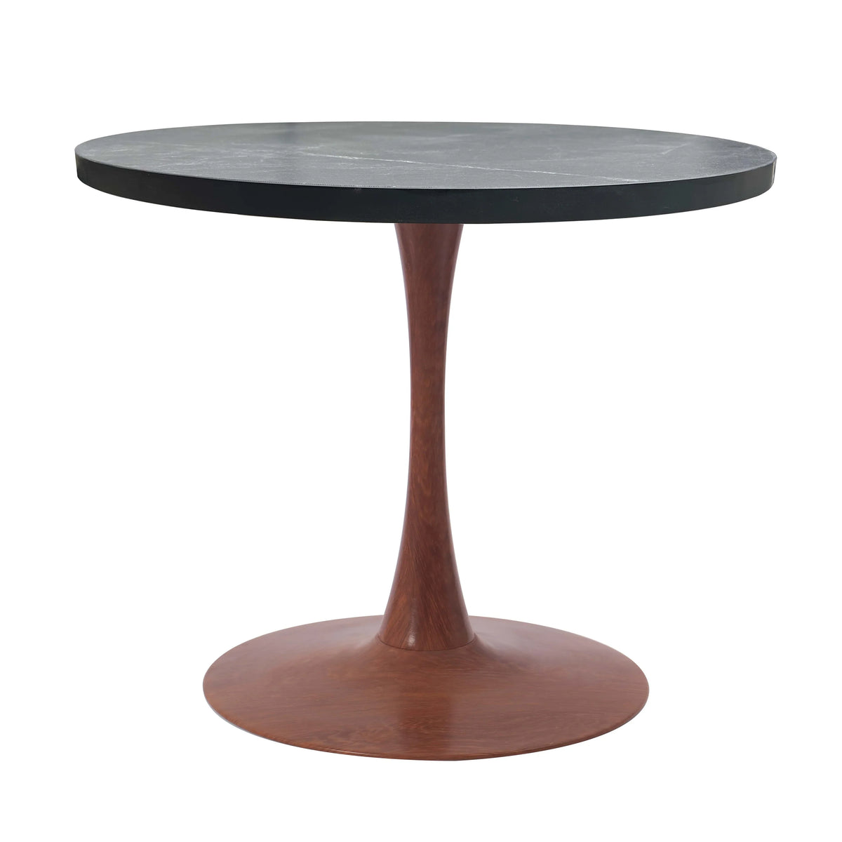 Bristol 24"/27"/31" Round Dining Table Wood Transfer Cherry/Natural/Walnut Base with MDF Table Top - Elax Furniture