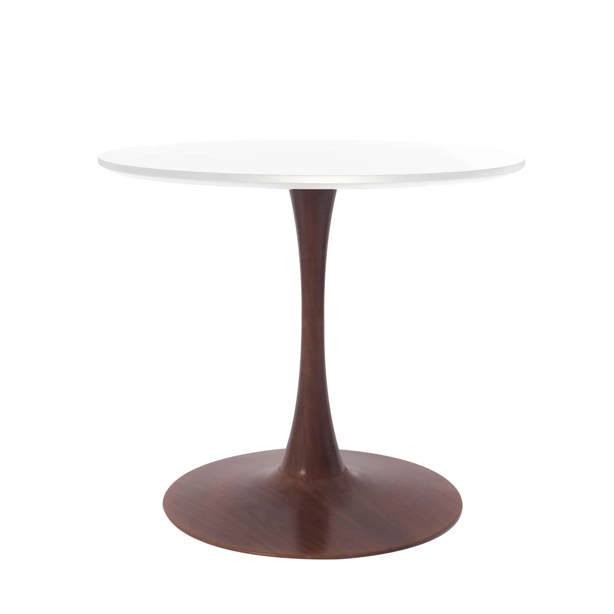 Bristol 24"/27"/31" Round Dining Table Wood Transfer Cherry/Natural/Walnut Base with MDF Table Top - Elax Furniture