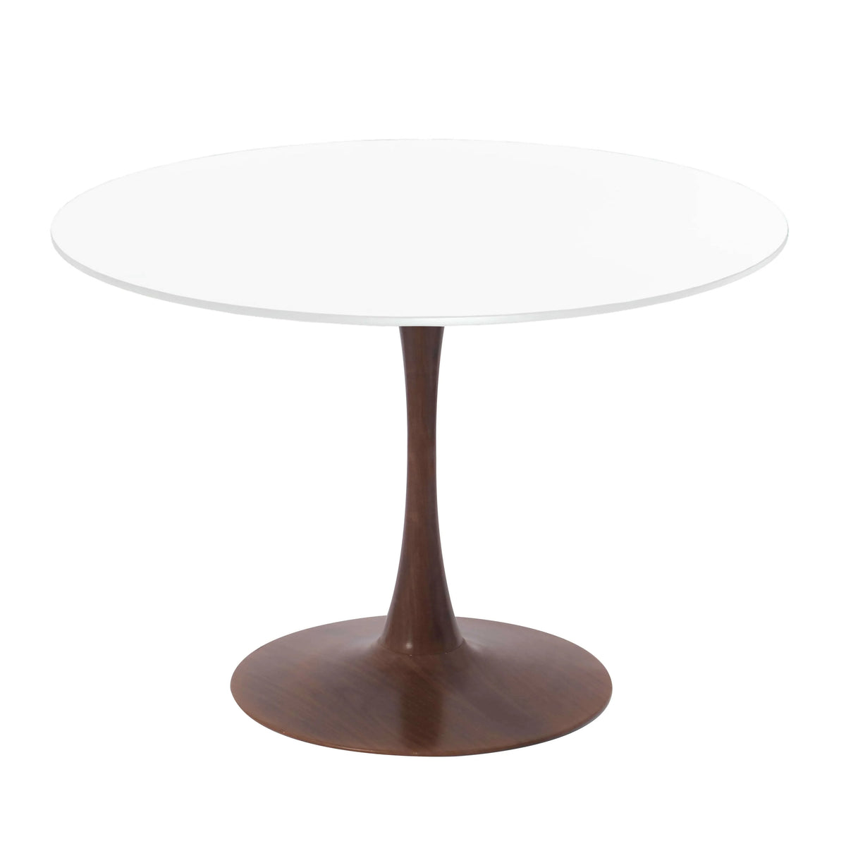Bristol 24"/27"/31" Round Dining Table Wood Transfer Cherry/Natural/Walnut Base with MDF Table Top - Elax Furniture
