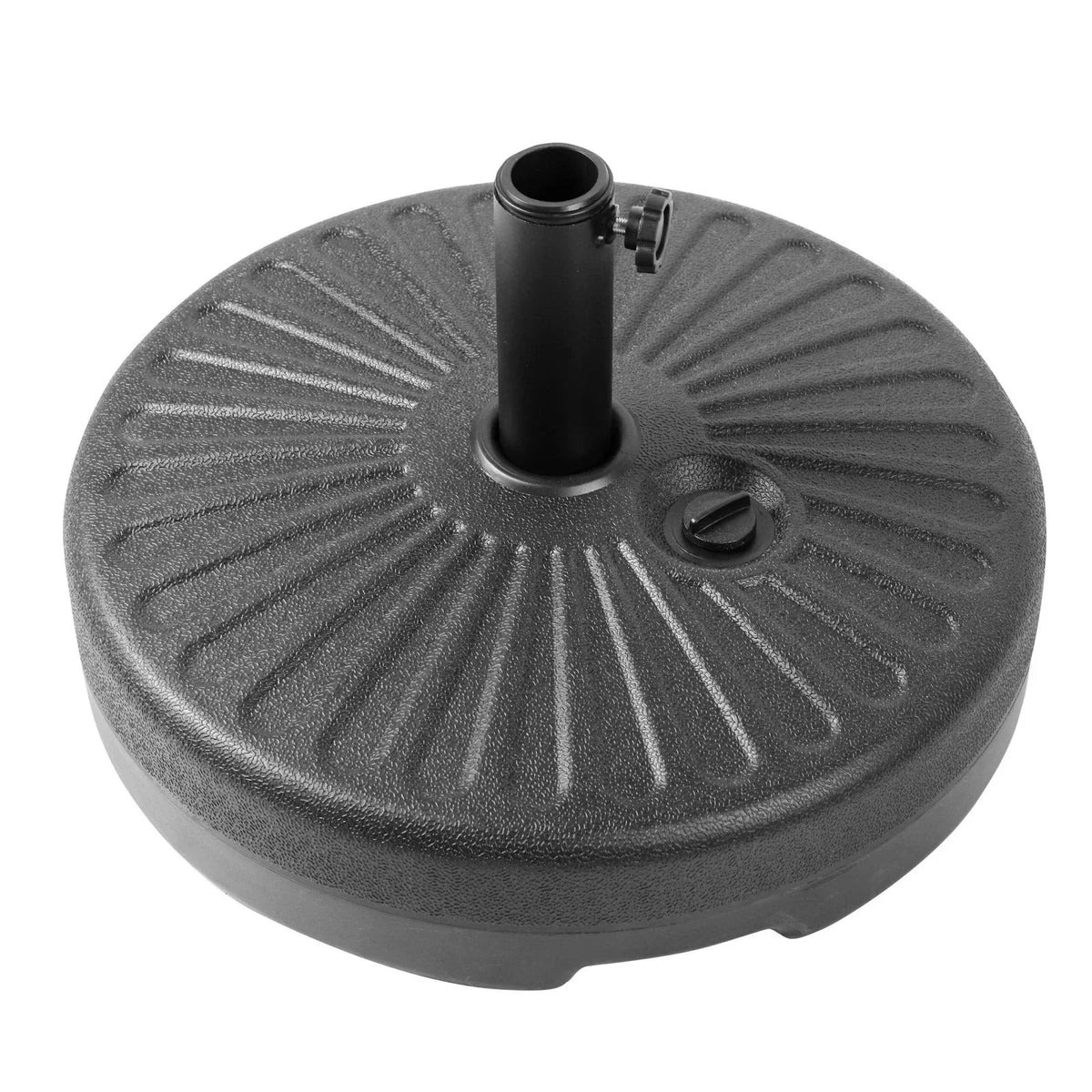 Bovilar Modern Outdoor Patio 20" Round Fillable Free Standing Umbrella Base - Elax Furniture