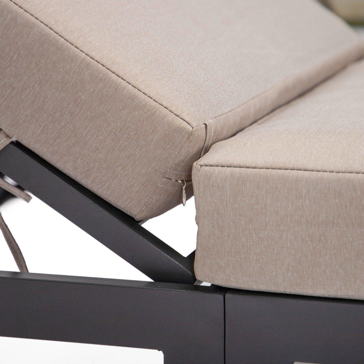 Chelsea Modern Outdoor Chaise Lounge Chair With Cushions Set of 2 - Elax Furniture