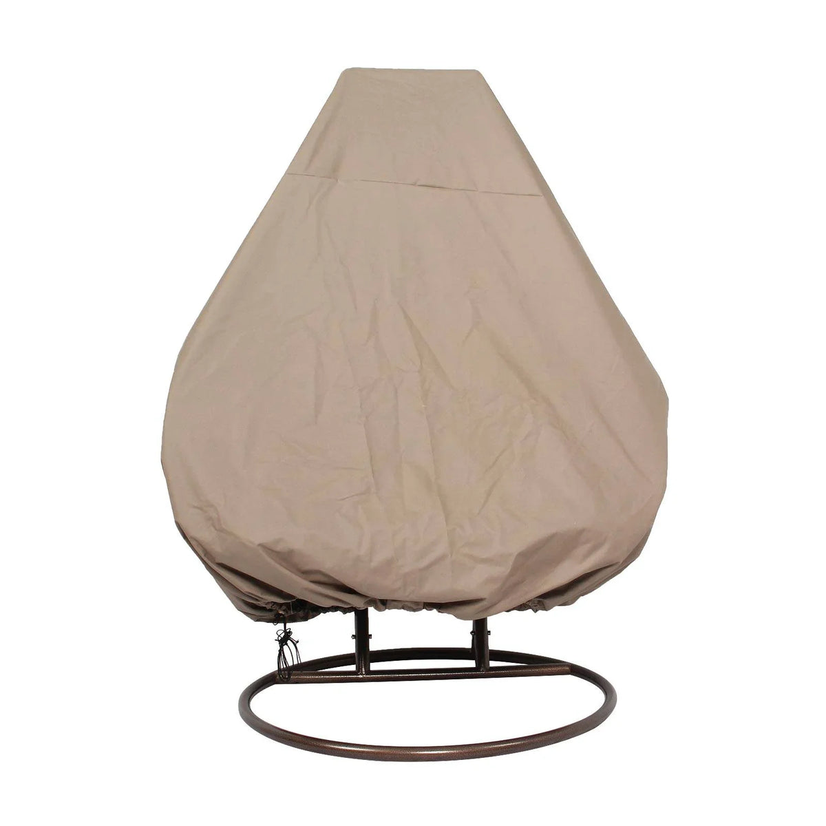 Wicker Hanging 2 person Egg Swing Chair With Outdoor Cover - Elax Furniture