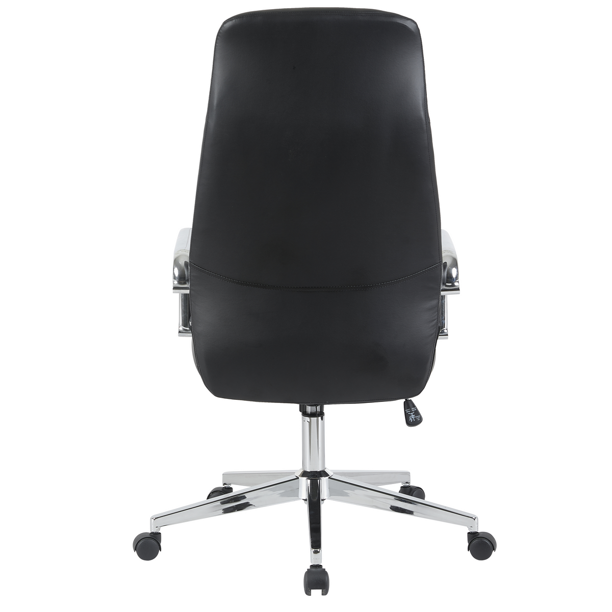 Flux Office Chair in Leather Adjustable Height and Tilt with an Iron Frame