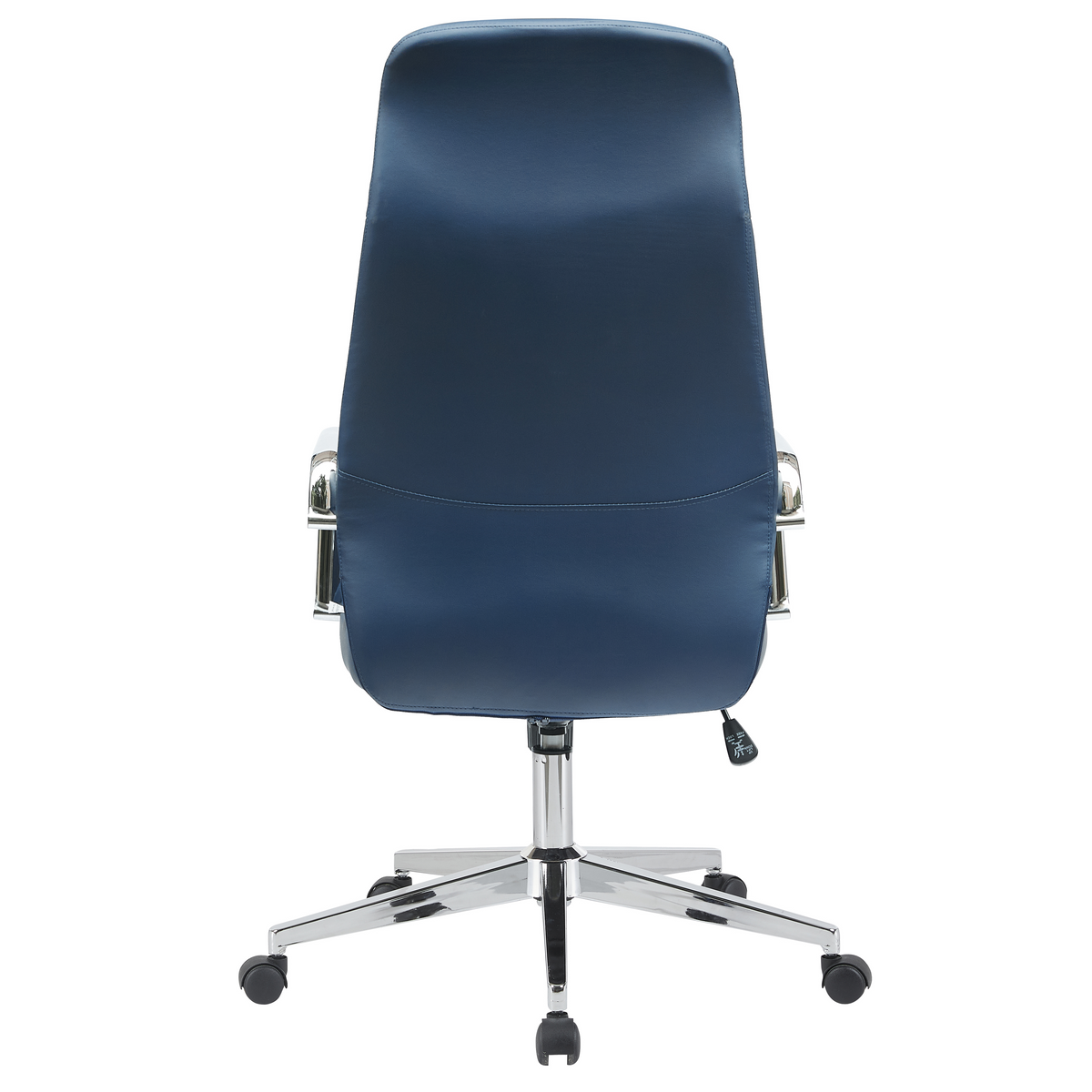 Flux Office Chair in Leather Adjustable Height and Tilt with an Iron Frame