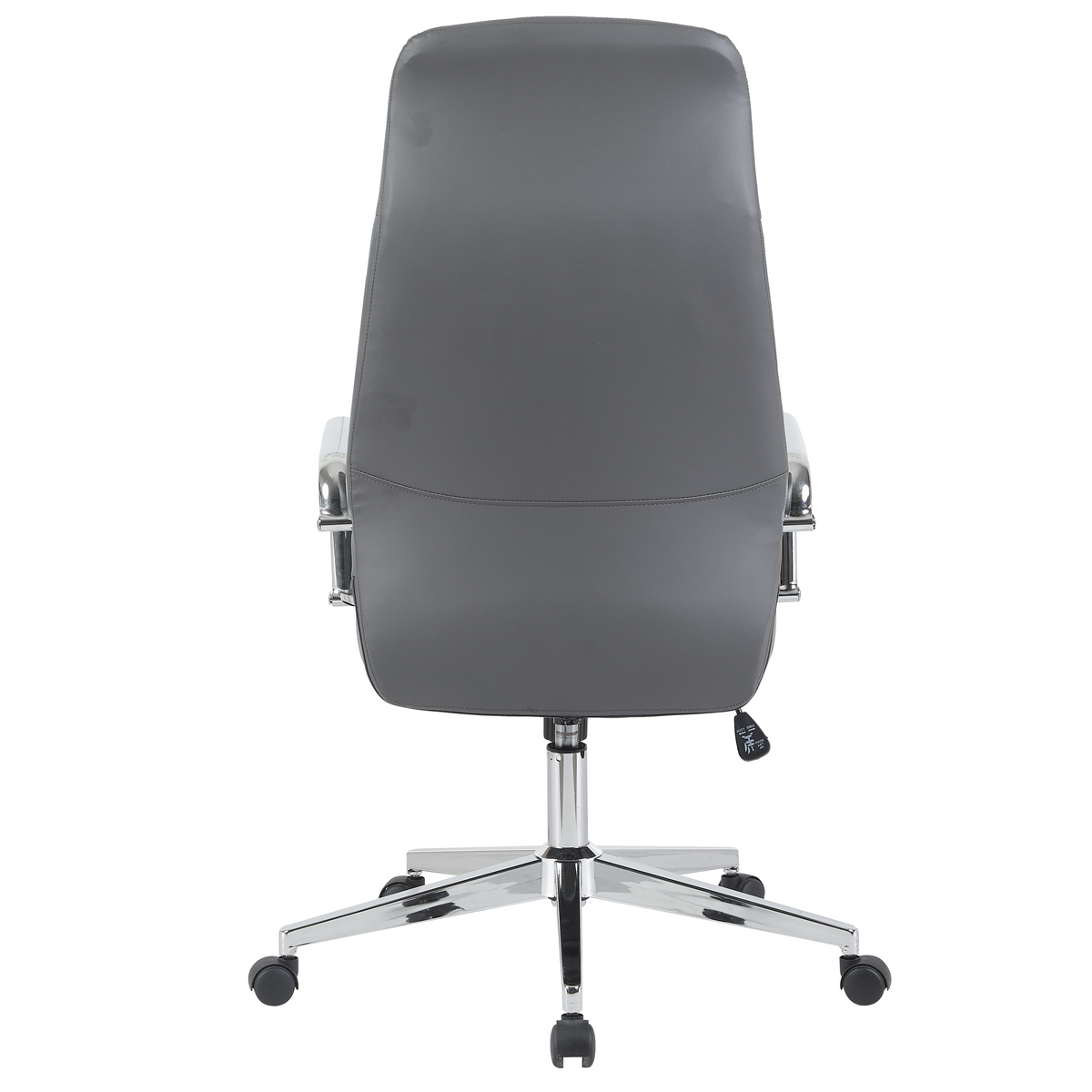 Flux Office Chair in Leather Adjustable Height and Tilt with an Iron Frame