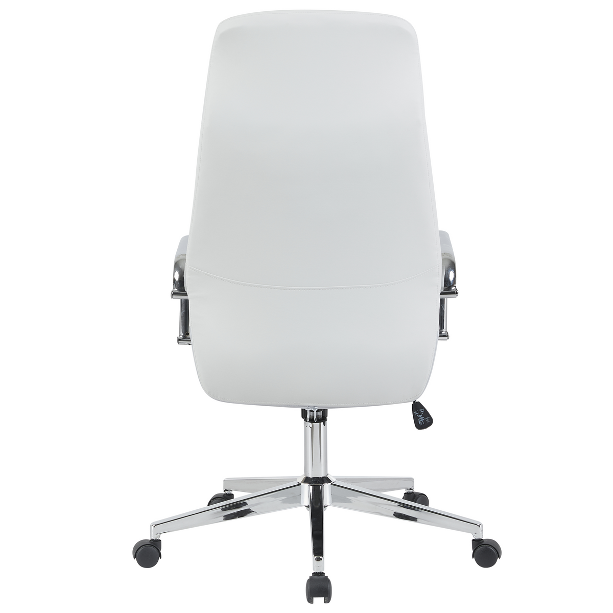 Flux Office Chair in Leather Adjustable Height and Tilt with an Iron Frame