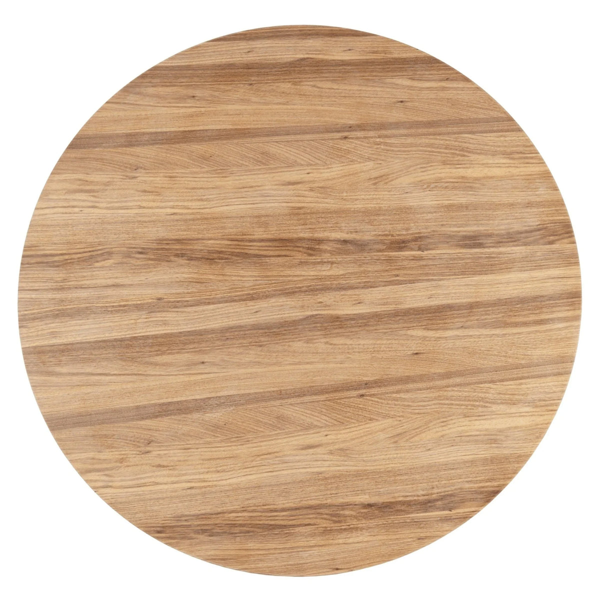Fynix 47β Round Dining Table with Ash Wood Veneer Top and Pedestal Base - Elax Furniture