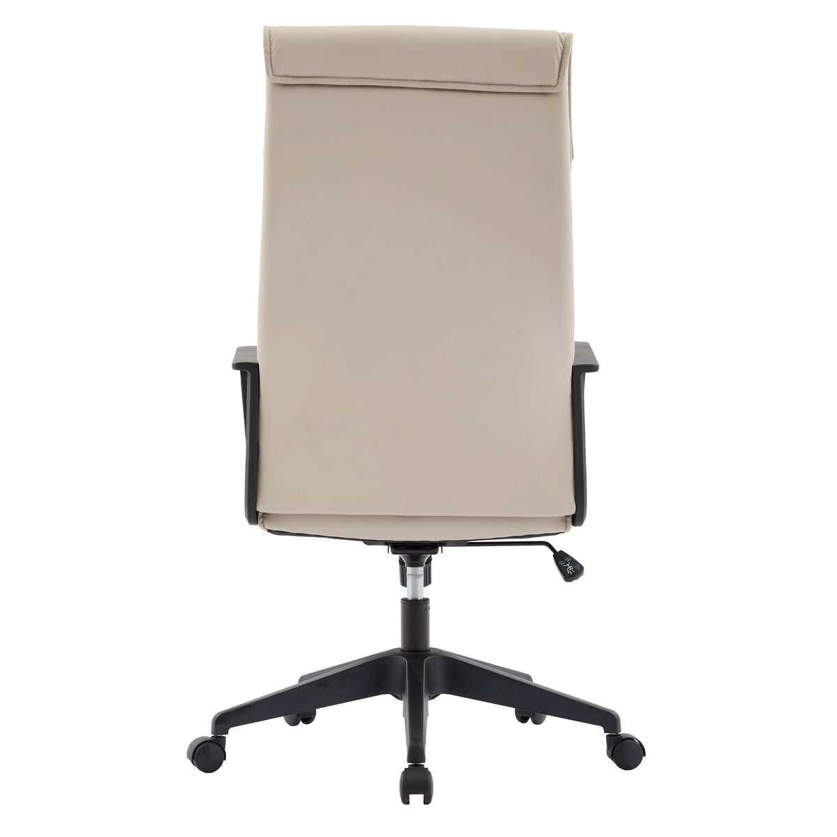 Aiaria Ergonomic High-Back Leather Office Chair with Adjustable Height, Swivel, Tilt, and Double Wheel Casters Tan Office Chair Your Vendor Name