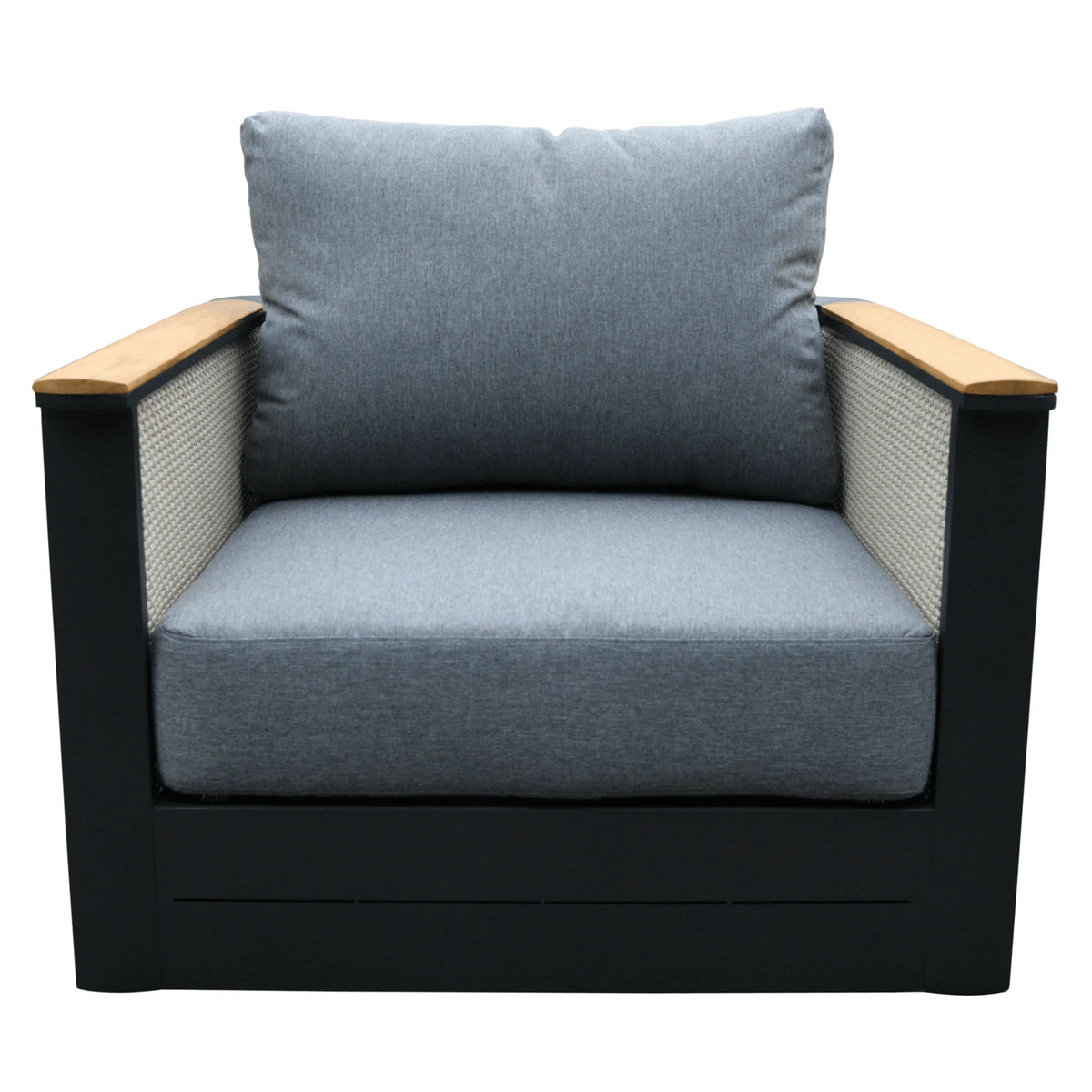 LeisureMod Arvin 4-Piece Conversation Set with Coffee Table, Sofa, and 2 Accent Chairs - Elax Furniture