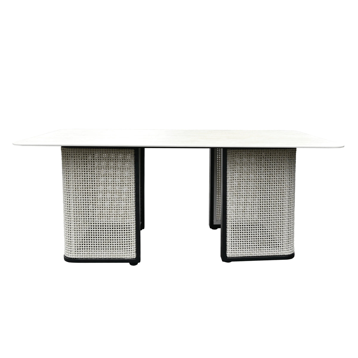 LeisureMod Arvin 4-Piece Conversation Set with Coffee Table, Sofa, and 2 Accent Chairs - Elax Furniture