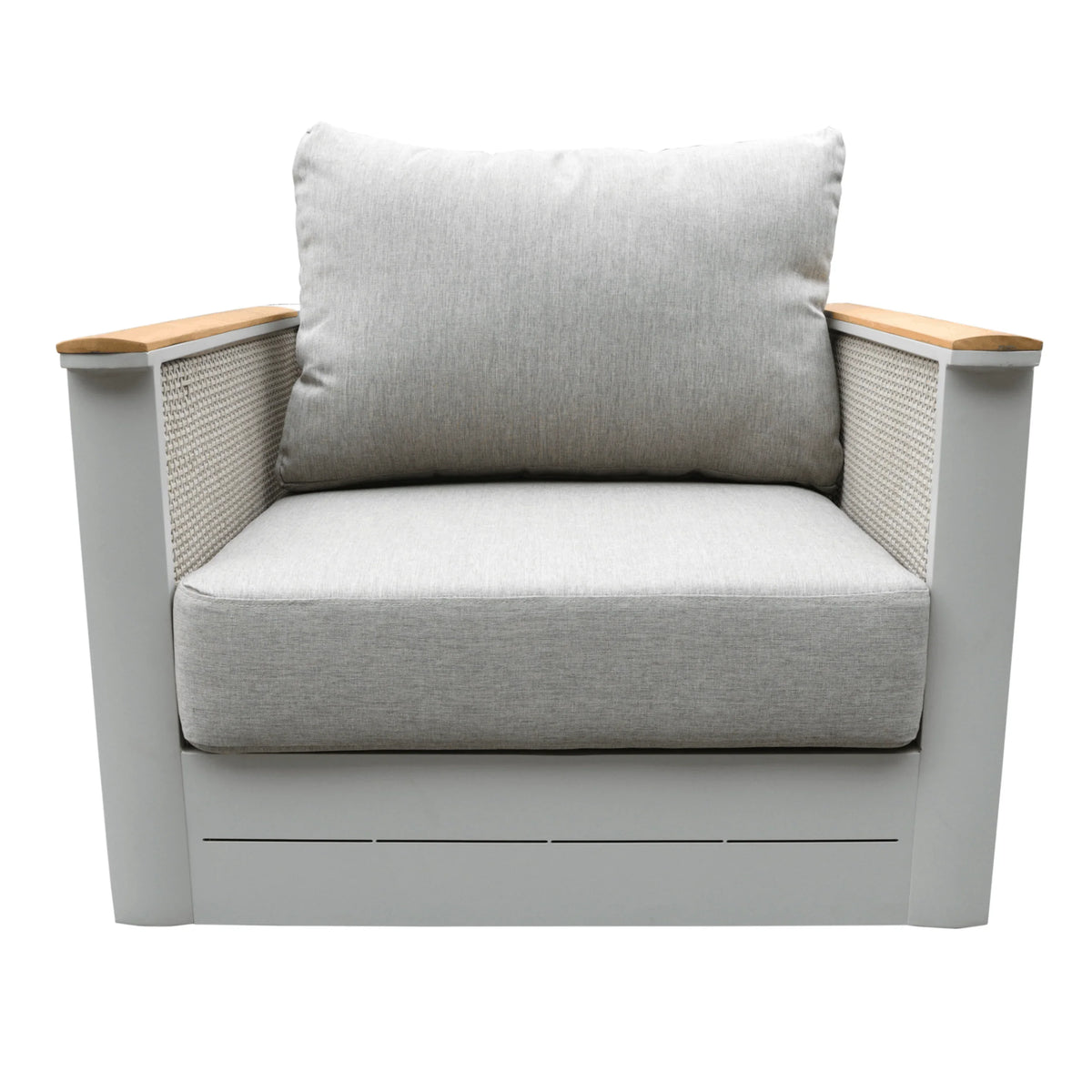 LeisureMod Arvin 4-Piece Conversation Set with Coffee Table, Sofa, and 2 Accent Chairs - Elax Furniture