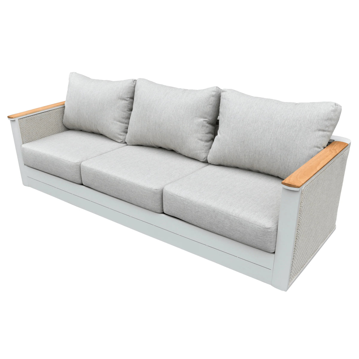 LeisureMod Arvin 4-Piece Conversation Set with Coffee Table, Sofa, and 2 Accent Chairs - Elax Furniture