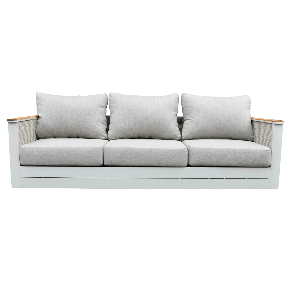 LeisureMod Arvin 4-Piece Conversation Set with Coffee Table, Sofa, and 2 Accent Chairs - Elax Furniture