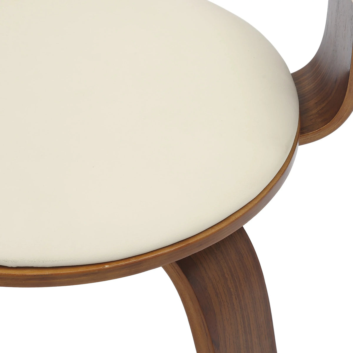 Brivo Modern Wooden Dining Chair With Walnut Color Frame - Elax Furniture