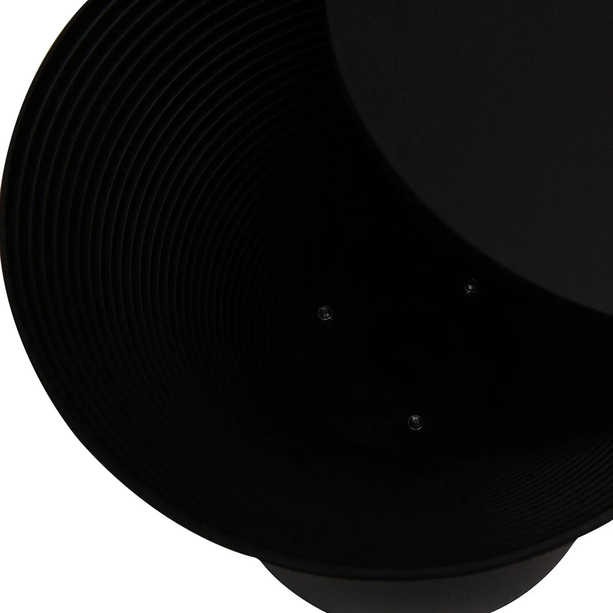 Boyd Storage Round Side End Table in Polypropylene Plastic - Elax Furniture
