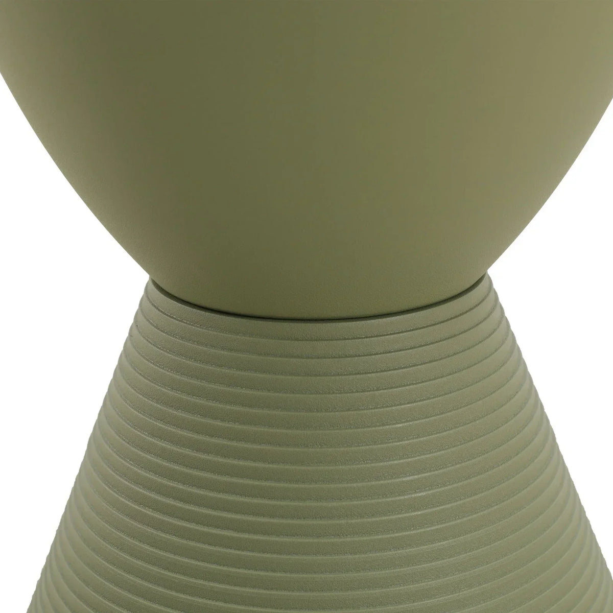 Boyd Storage Round Side End Table in Polypropylene Plastic - Elax Furniture