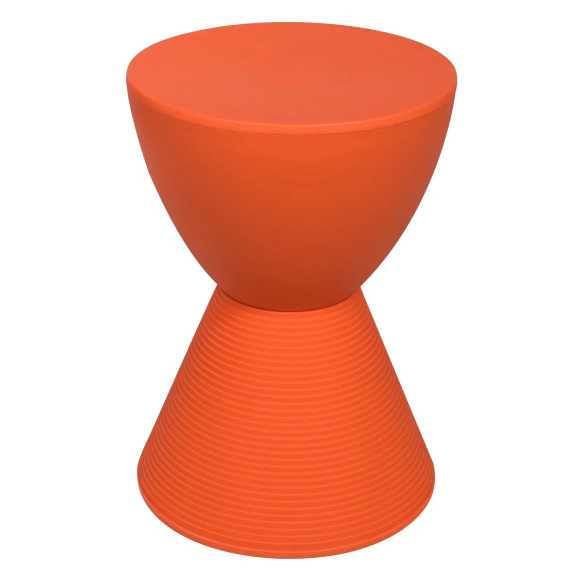 Boyd Storage Round Side End Table in Polypropylene Plastic - Elax Furniture