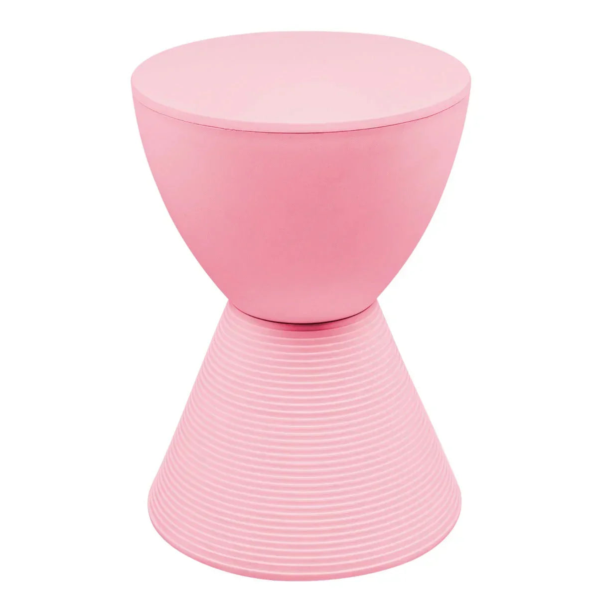Boyd Storage Round Side End Table in Polypropylene Plastic - Elax Furniture