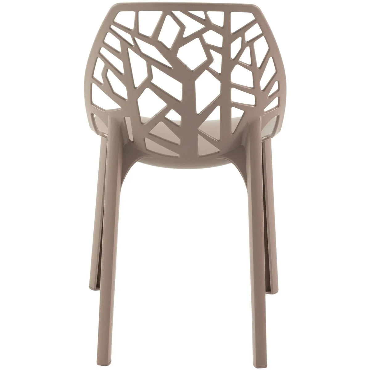Cornelia Modern ABS Plastic Dining Side Chair - Elax Furniture