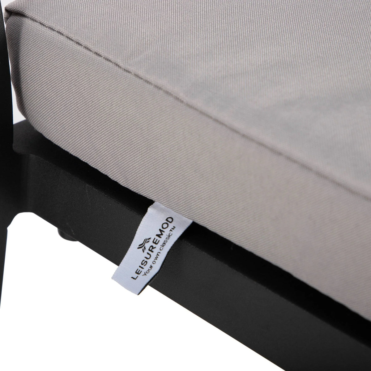 Chelsea Modern Patio Bar Chair in Powder-Coated Aluminum with Removable Cushion - Elax Furniture