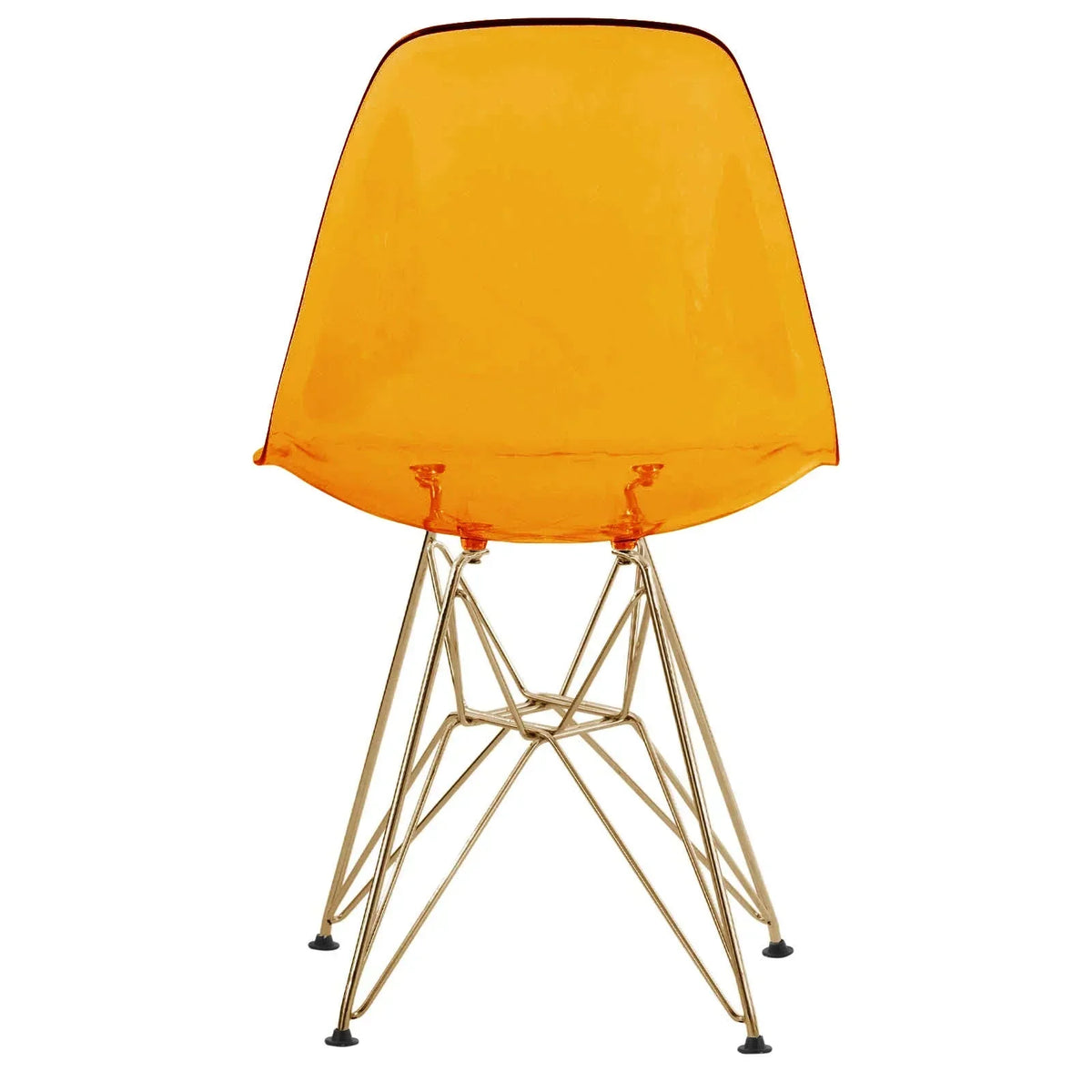 Dover and Cresco Modern Dining Chair Molded Side Chair with Base - Elax Furniture