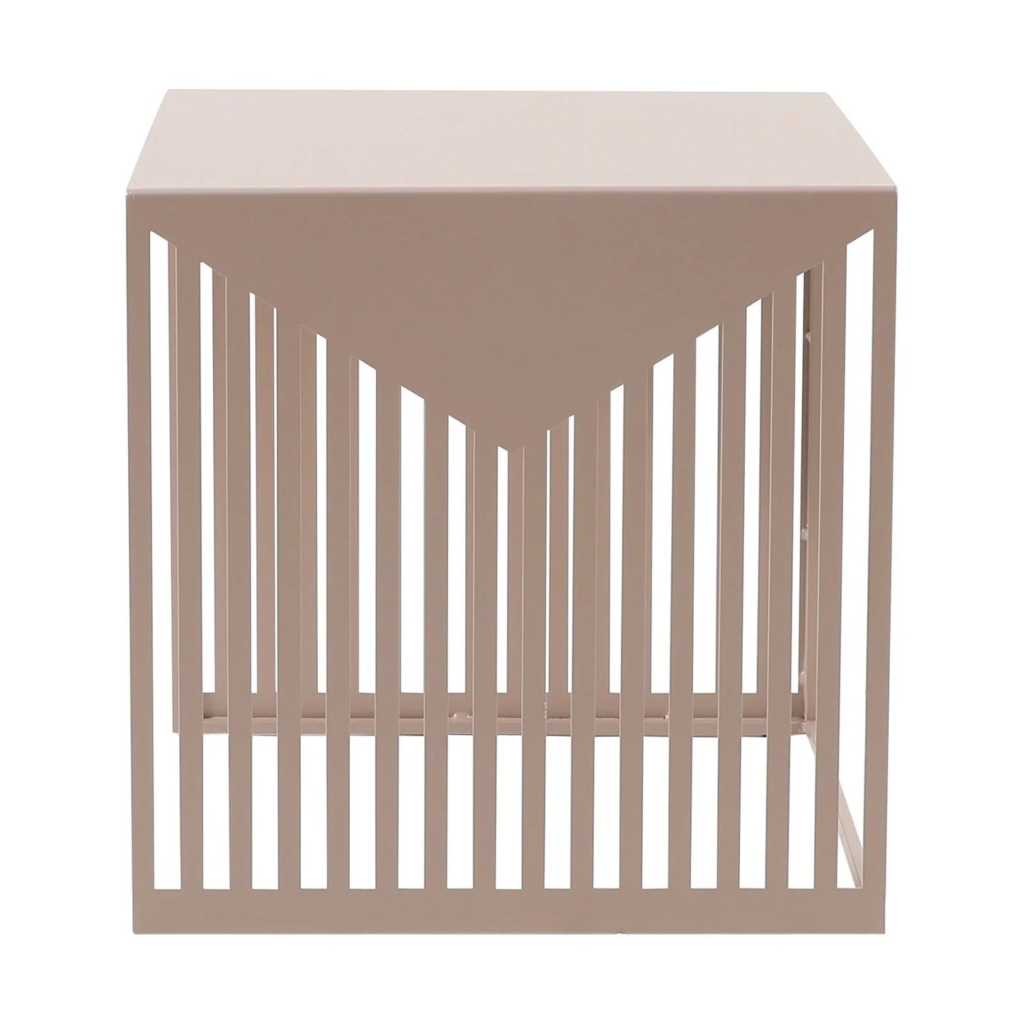 Cisco Modern Square Steel Side Table with Powder Coated Finish - Elax Furniture