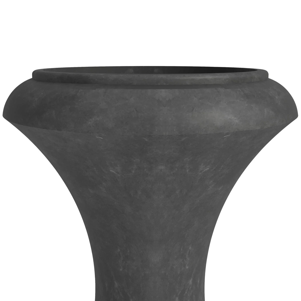 Daisy Fiberstone and Clay Urn Planter with Drainage Holes for Indoor and Outdoor - Elax Furniture
