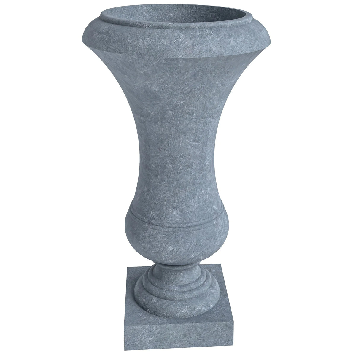 Daisy Fiberstone and Clay Urn Planter with Drainage Holes for Indoor and Outdoor - Elax Furniture