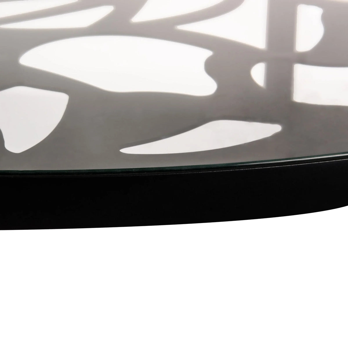 Devon Tree Design Glass Top Aluminum Base Indoor Outdoor Bistro Dining Table - Elax Furniture