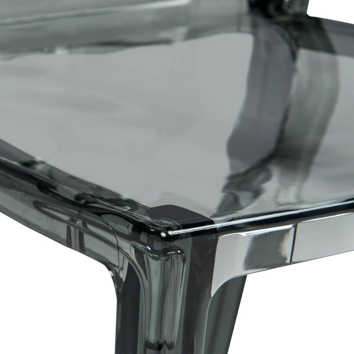 Dynamic Modern Honeycomb Design Dining Side Chair Black Dining Chair Leisuremod