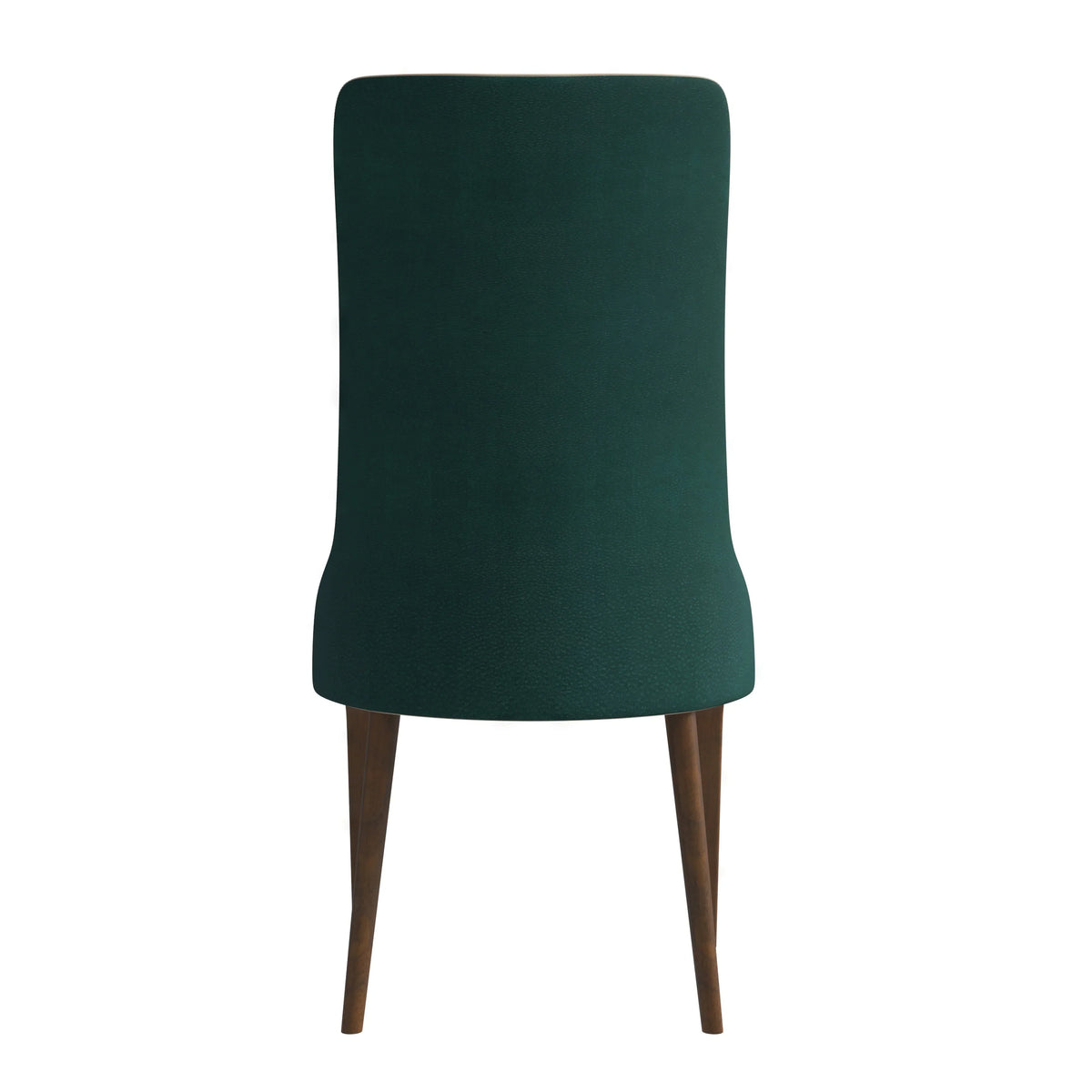 Elm Dining Chair with a Leather/Velvet Seat and a Two-Tone Color Design Backrest in Ash Wood - Elax Furniture
