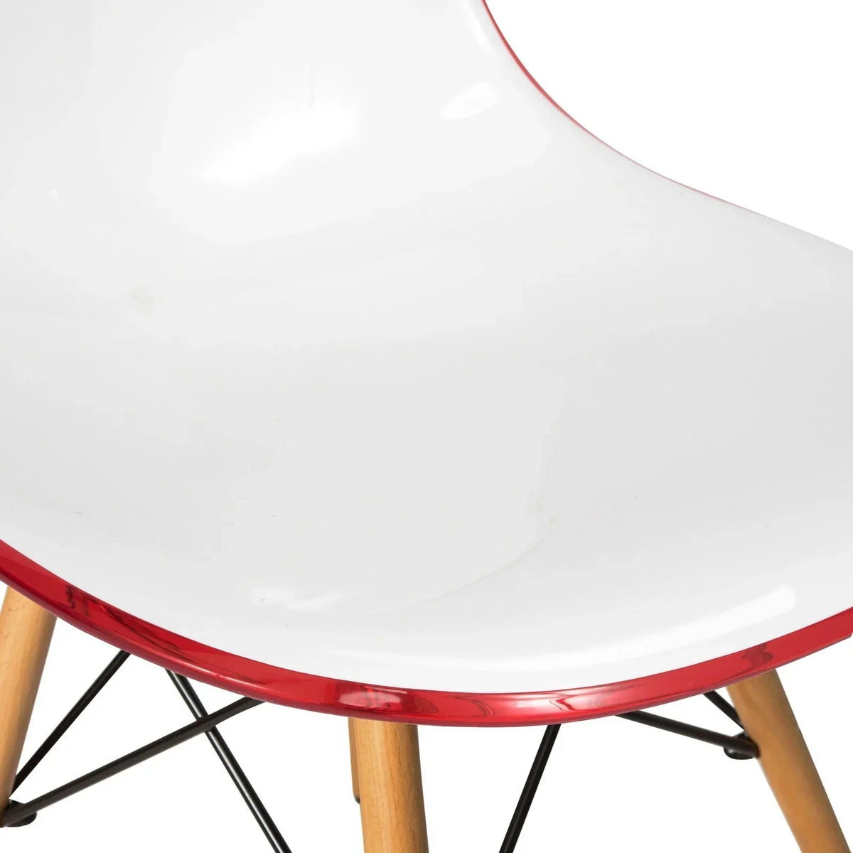 Dover and Cresco Modern Dining Chair Molded Side Chair with Base - Elax Furniture