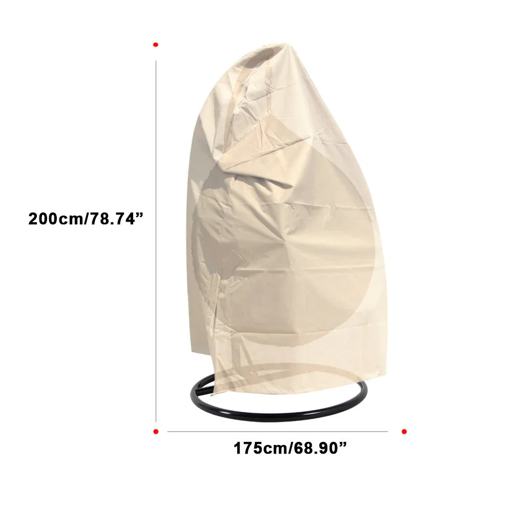 Hanging Single Egg Swing hair Cover - Elax Furniture
