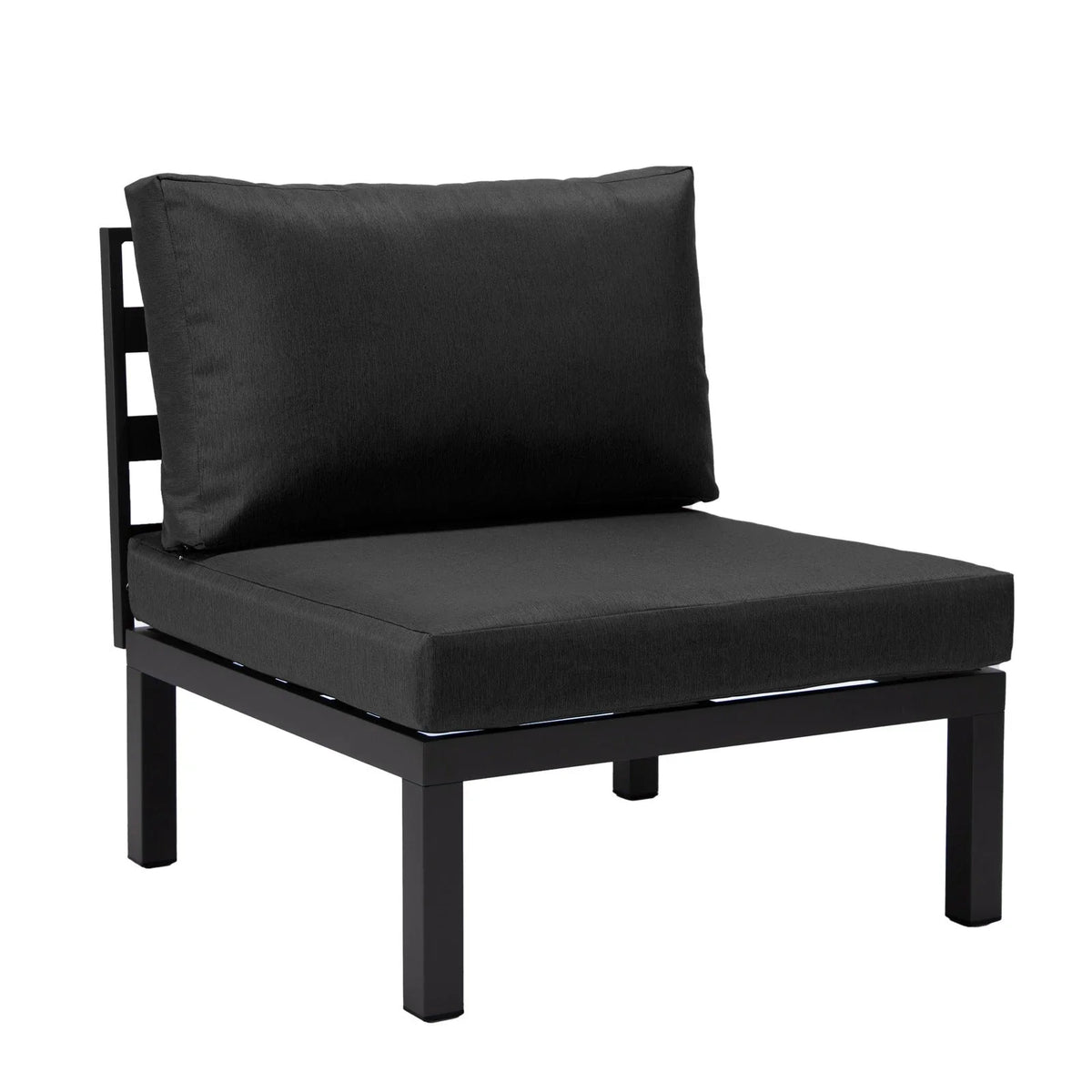 Hamilton 7-Piece Aluminum Patio Conversation Set With Coffee Table And Cushions - Elax Furniture