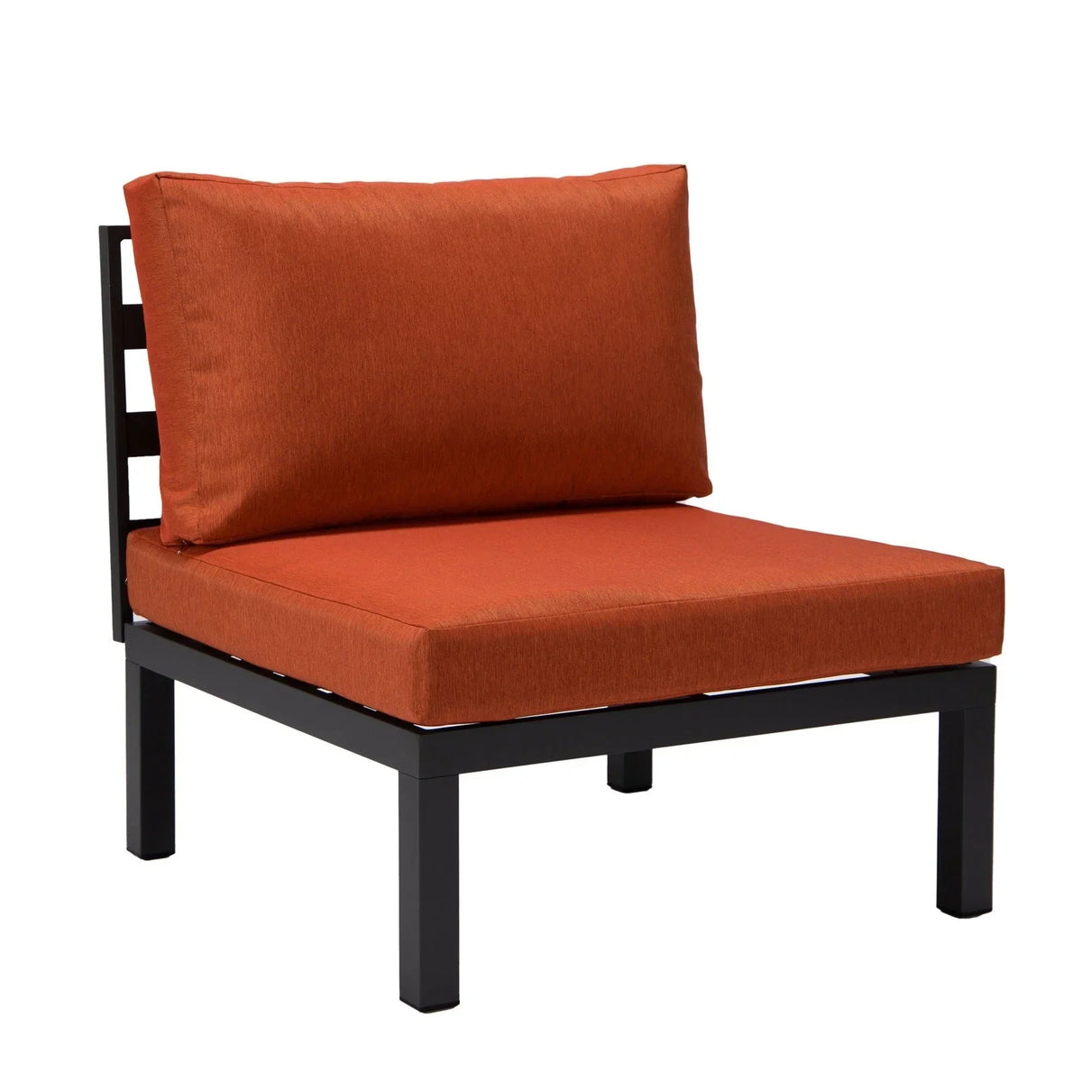 Hamilton 7-Piece Aluminum Patio Conversation Set With Coffee Table And Cushions - Elax Furniture