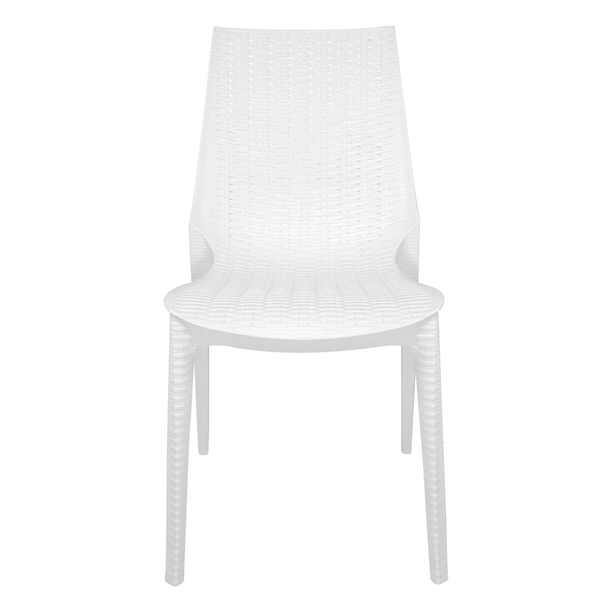 Kent Mid-Century 7-Piece Outdoor Dining Set: 4 Side Chairs & 2 Armchairs - Elax Furniture