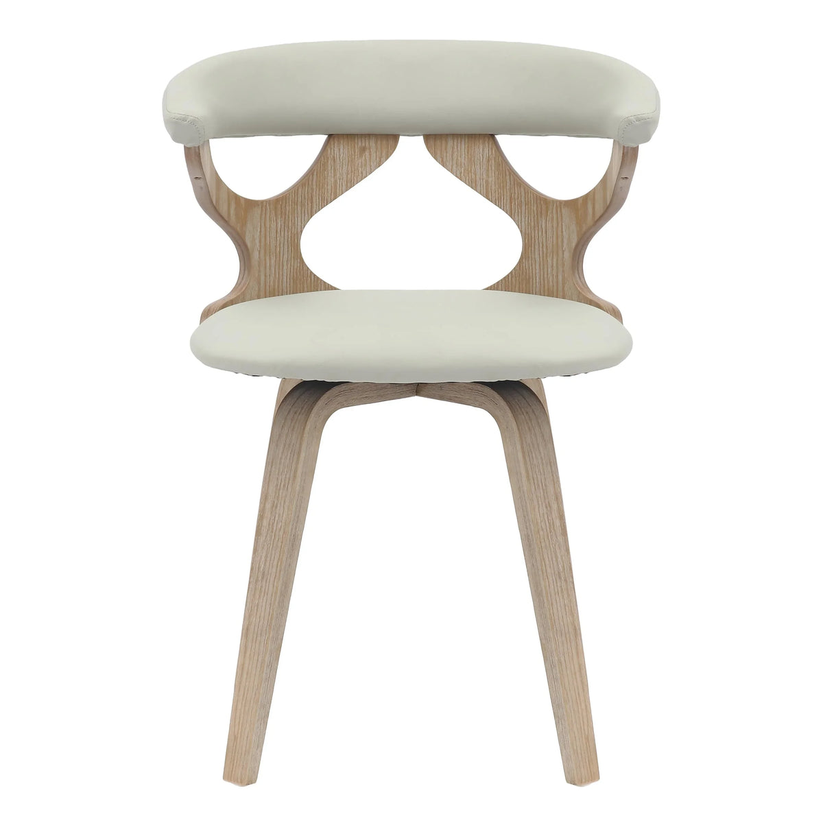 Klyne Modern Wooden Dining Chair With Walnut Color Frame - Elax Furniture