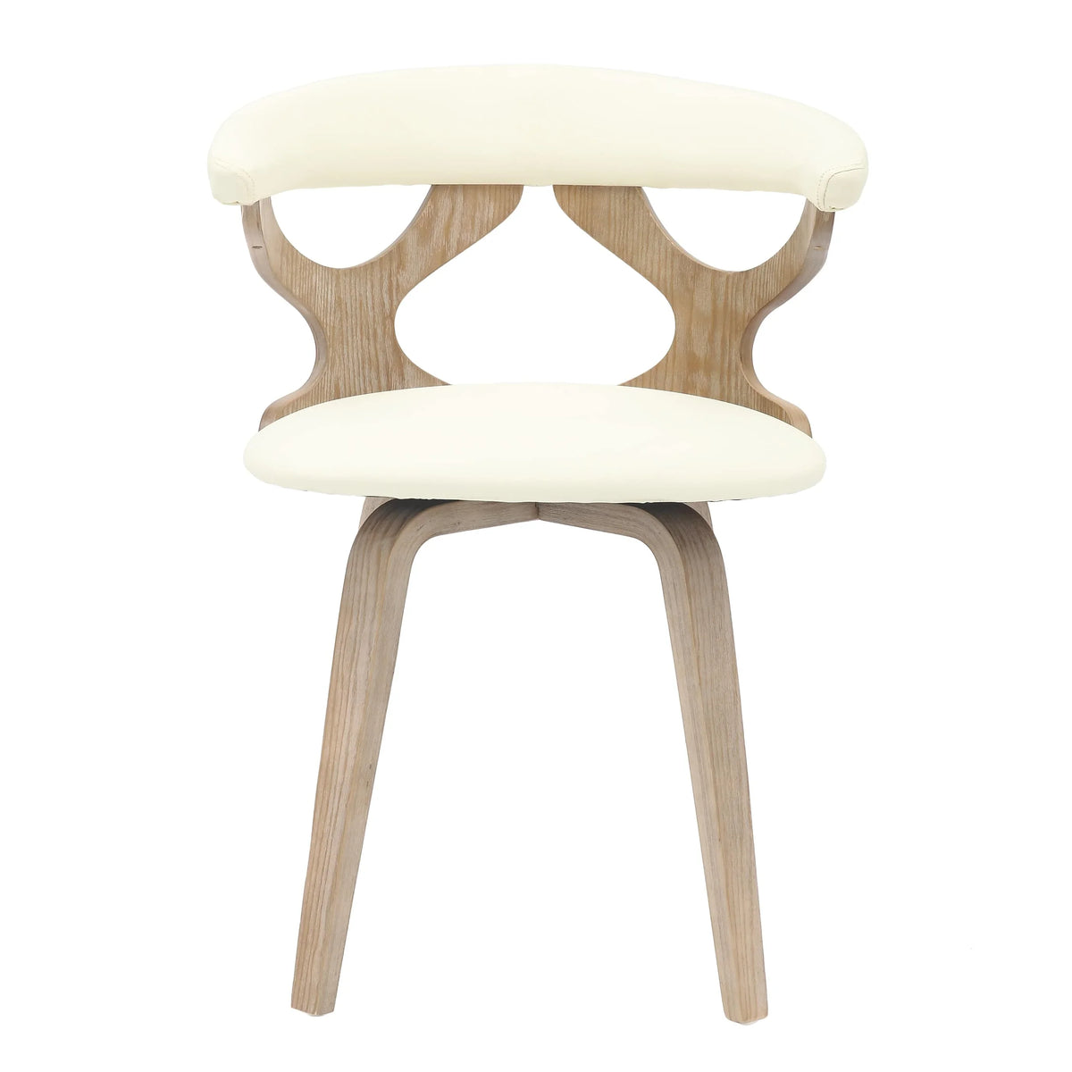 Klyne Modern Wooden Dining Chair With Walnut Color Frame - Elax Furniture