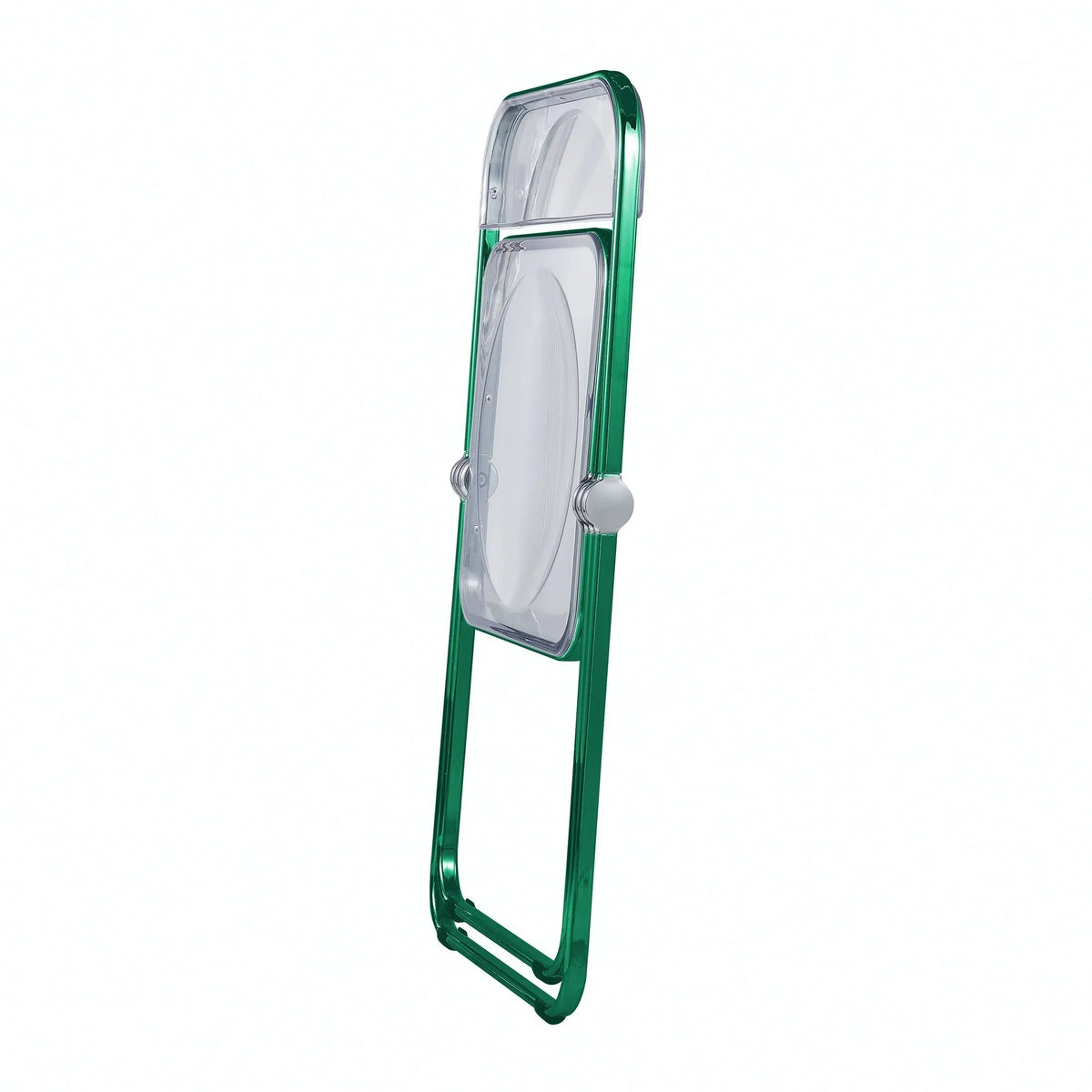 Lawrence Acrylic Folding Chair With Metal Frame - Elax Furniture