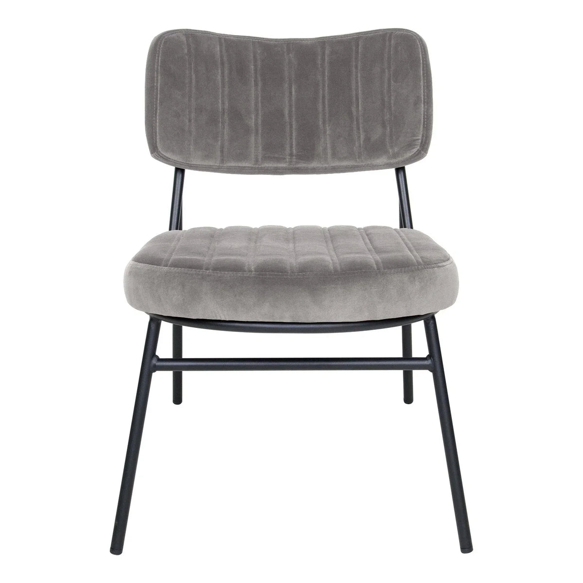 Marilane Upholstered Velvet Accent Chair With Metal Frame - Elax Furniture