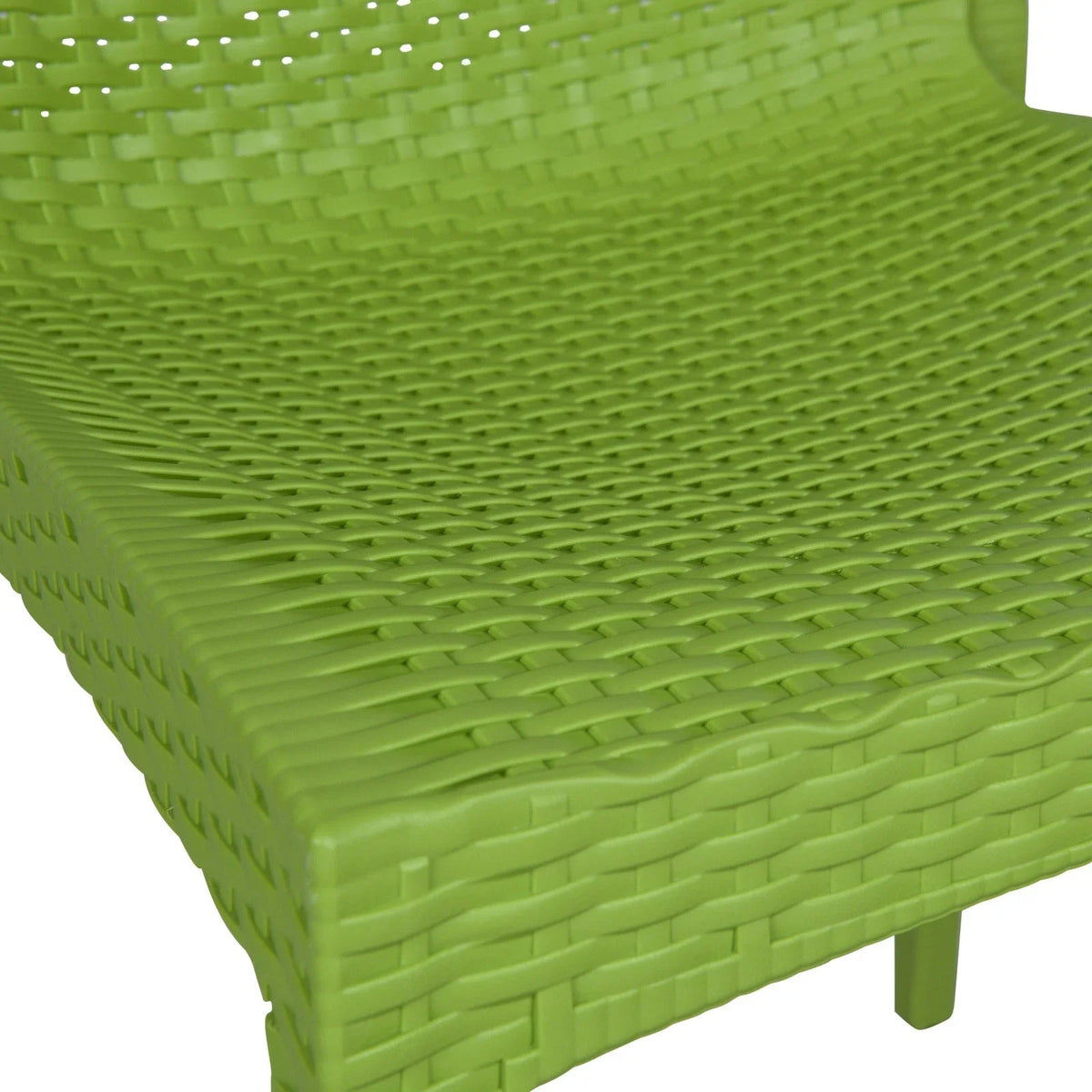 Mace Patio Outdoor Dining Chair with Weave Design in Polypropylene - Elax Furniture