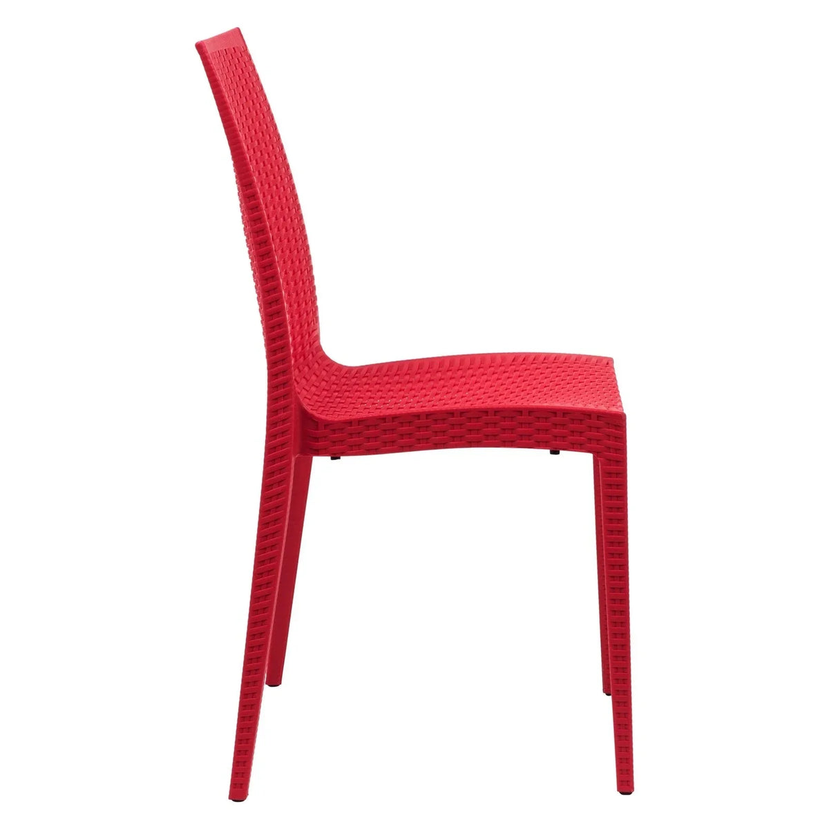 Mace Patio Outdoor Dining Chair with Weave Design in Polypropylene - Elax Furniture