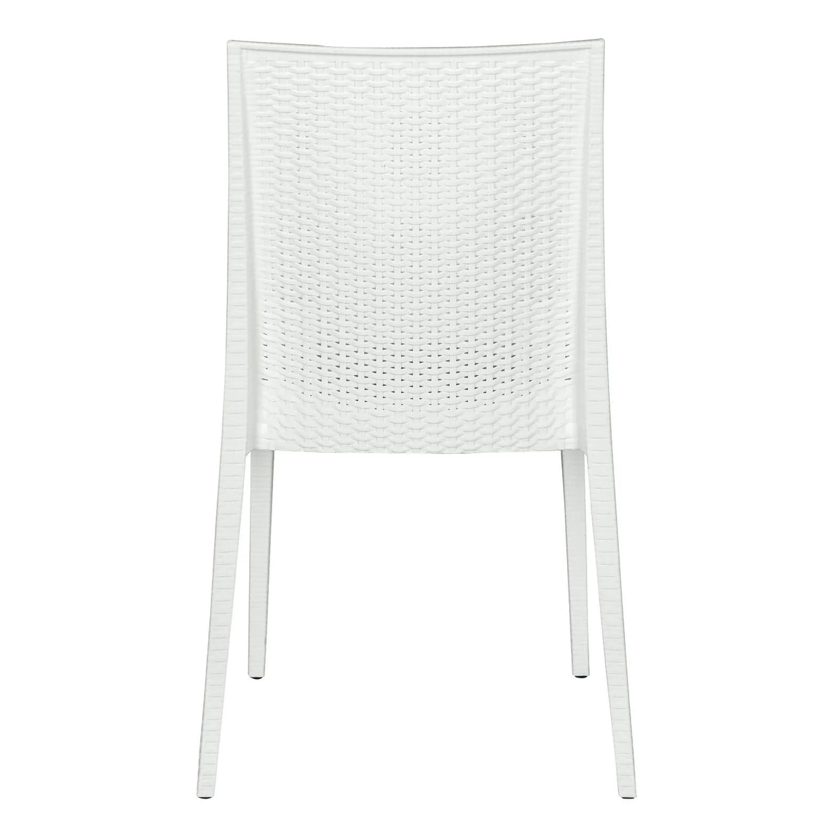 Mace Mid-Century 7-Piece Outdoor Dining Set: 4 Side Chairs & 2 Armchairs - Elax Furniture