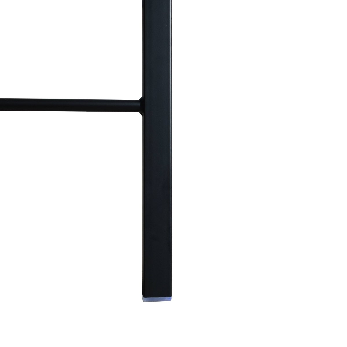 Menno Folding Dining Chair in Gold/Silver/Black Stainless Steel Frame and Base Black Transparent Black Dining Chair Leisuremod