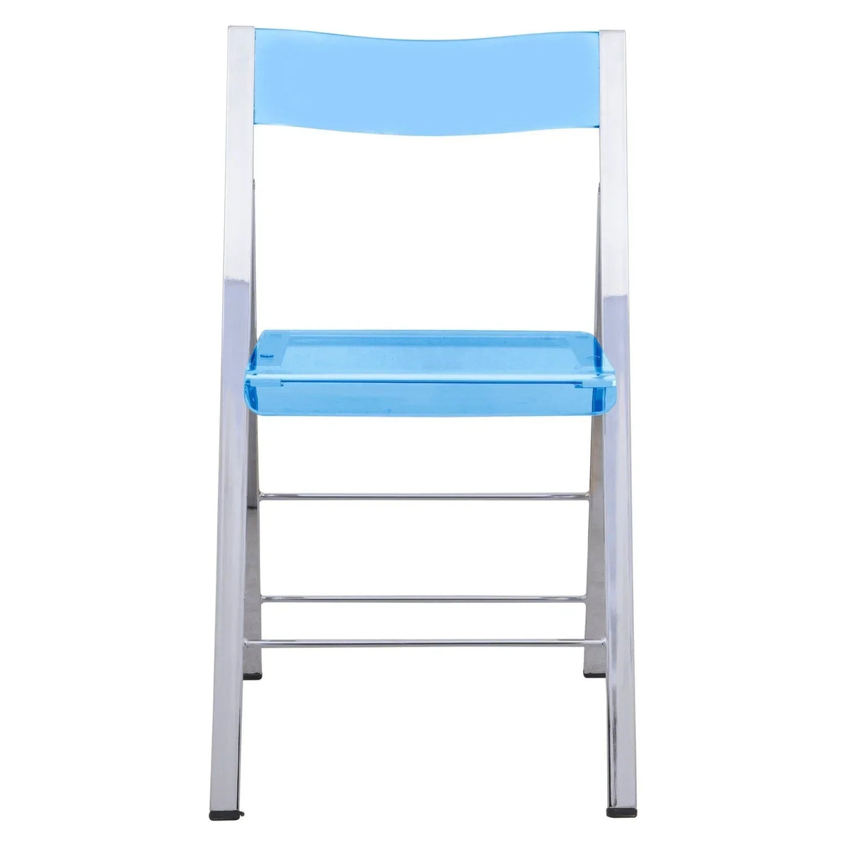 Menno Modern Acrylic Folding Chair - Elax Furniture