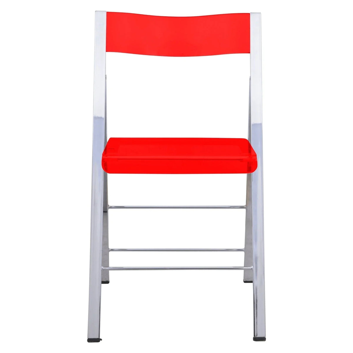 Menno Modern Acrylic Folding Chair - Elax Furniture