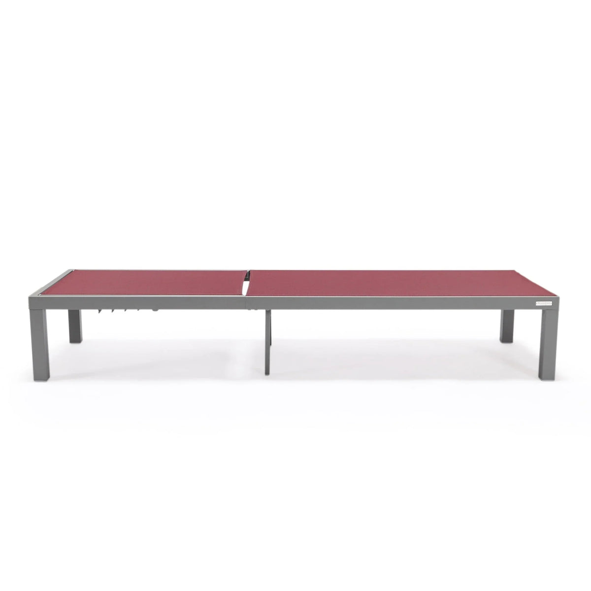 Marlin Aluminum Outdoor Chaise Lounge Chair with Sling Fabric Seat - Elax Furniture
