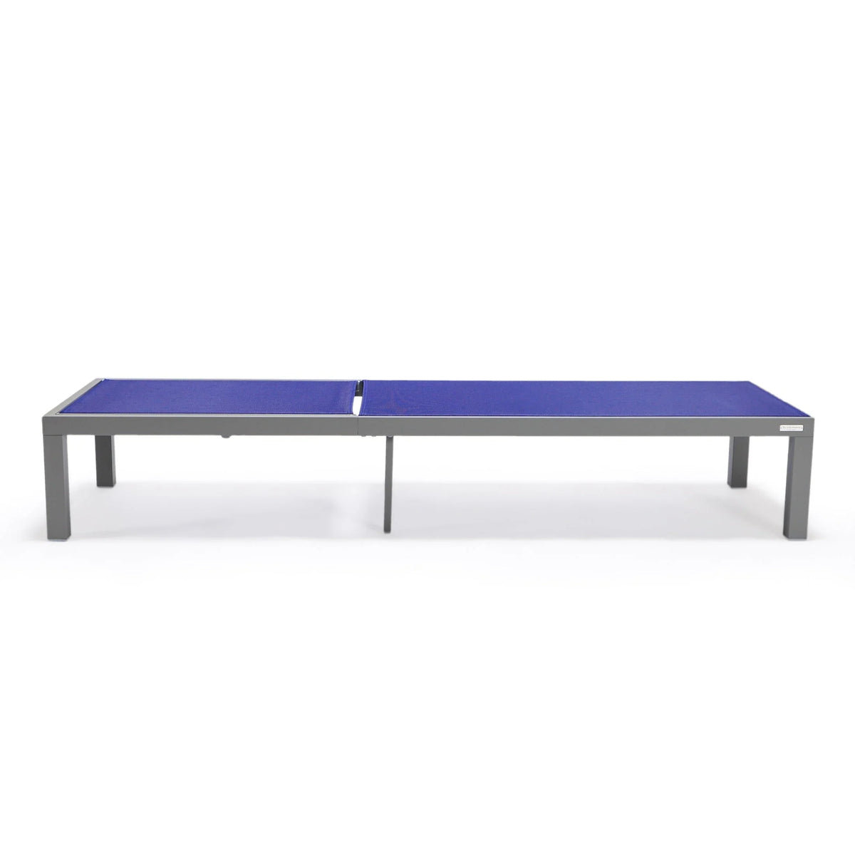 Marlin Aluminum Outdoor Chaise Lounge Chair with Sling Fabric Seat - Elax Furniture